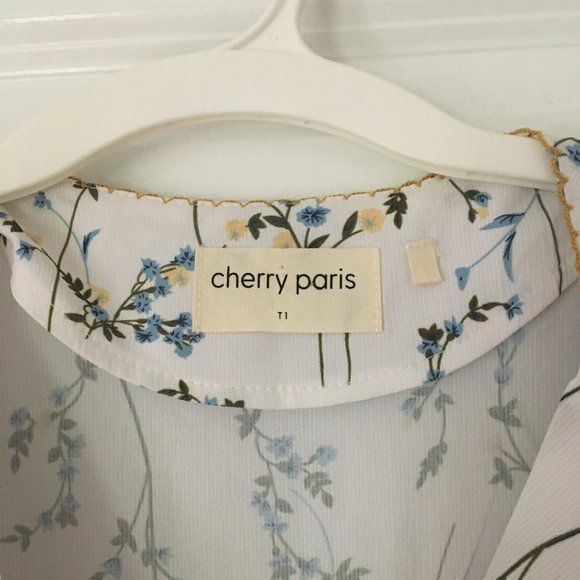 Flower wrap dress - all elegance - Picture 2 of 2